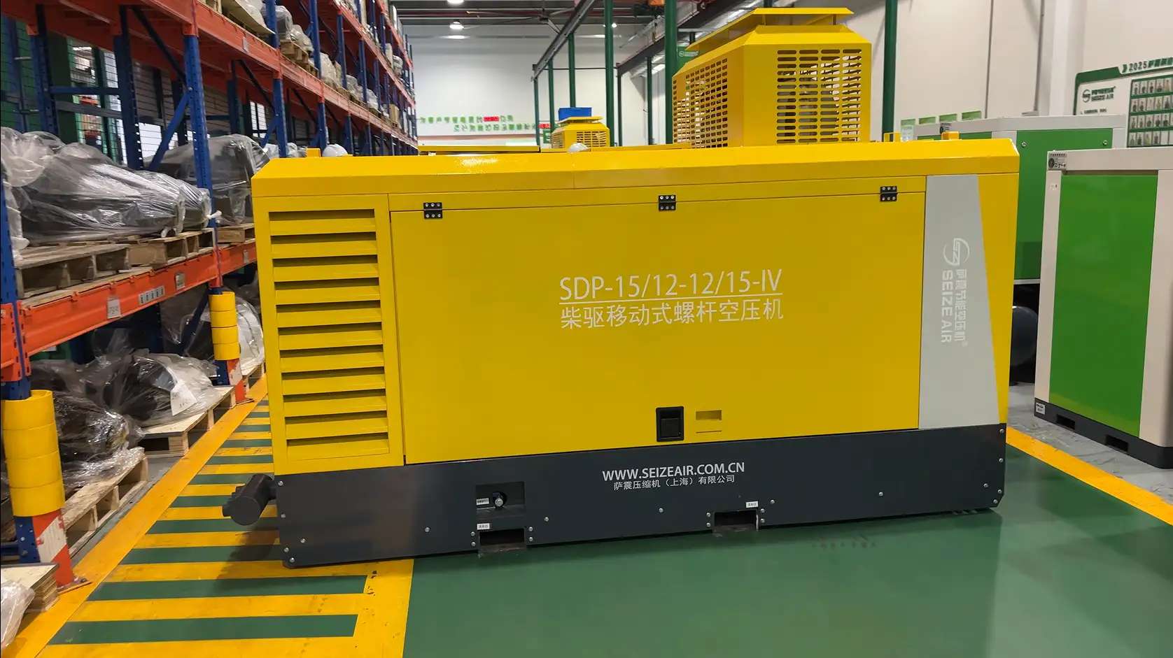 Compressore d'aria portatile diesel ad alta quota