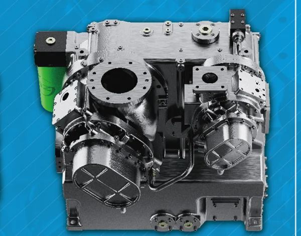 Compressore d'aria a vite senza olio di tipo secco a velocità fissa industriale