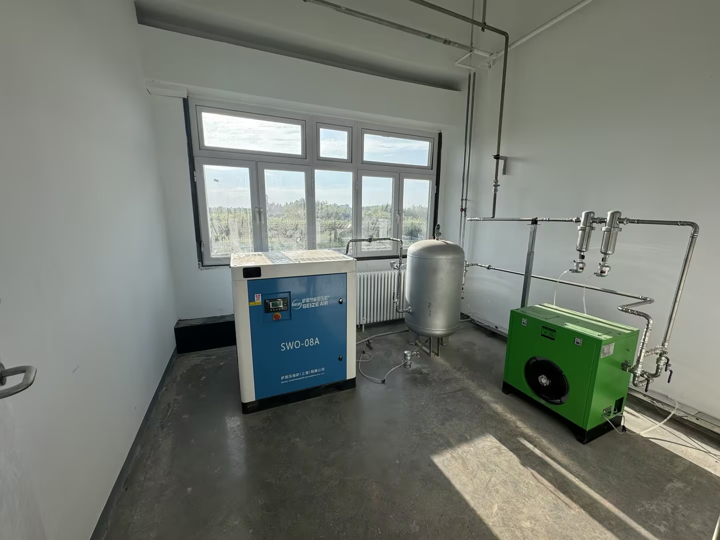Compressore d'aria medicale a spirale senza olio