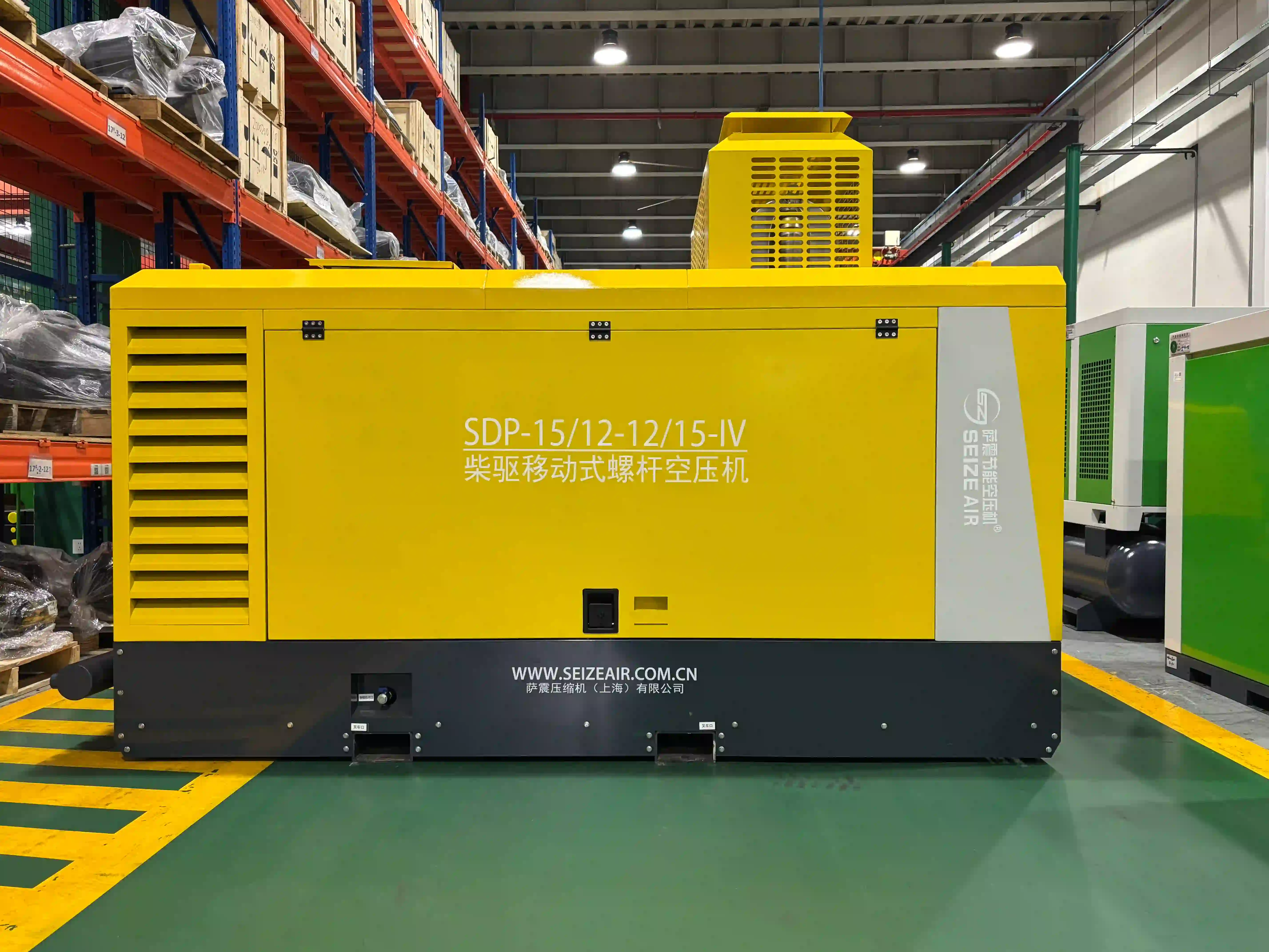 Compressore d'aria portatile diesel robusto e durevole