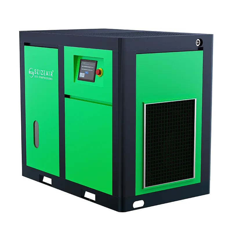 Compressore d'aria a vite a due stadi PM VSD per l'industria tessile
